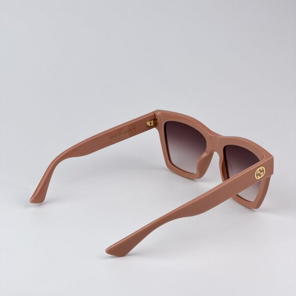 Gucci GG1714S 005 BRAND NEW Sunglasses Cloud Rose Pink Brown Gradient Women main image 6